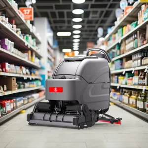 ARES910 Manual Hand-Push Walk-Behind Floor Sweeping and Scrubbing Machine