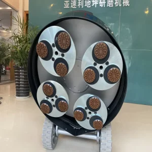 ASL650 T8 25.6″ Floor Polishing Grinder Planetary 9 Head Terrazzo Concrete