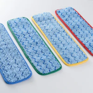Absorbent Microfiber Flat Mop Cleaning Pad Replacement Head