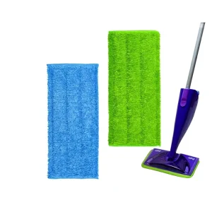 Adapter Flat Mop Cloths Braided Microfiber Lightweight (<2kg) Rectangular Durable Mop Wet Mopping Replacement Pads Mop Head