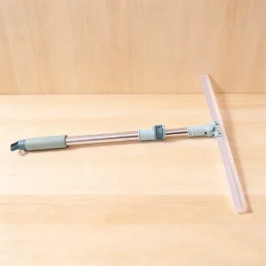 Adjustable 180° Rotatable Silicone Floor Squeegee Magic Cleaning Brush for Household Window Glass Bathroom Long Handle Plastic