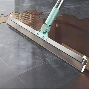 Adjustable 50 cm Silicone and Stainless Steel Squeegee for Floors, Glass, and Walls