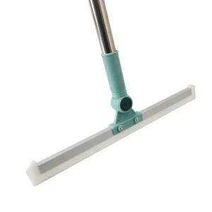 Adjustable 50cm Silicone Scraper Window Cleaner Squeegee Wiper Plastic Handle for Cleaning Floor Glass Door Tile Wall Steel PP