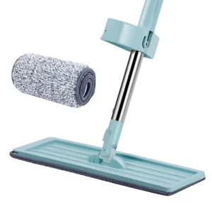 Adjustable Microfiber Mop with Washable Pads for Wall and Floor Cleaning Wet and Dry Use