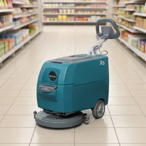 All-Ceramic Electric Walk-Behind Tile Floor Scrubber 2500/h for Porcelain-Stone Showrooms