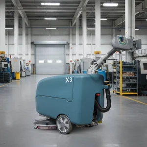 All Ceramic GIYO X3 Tile Floor Scrubber Machine ㎡ h for Mixed Porcelain Stone Showrooms