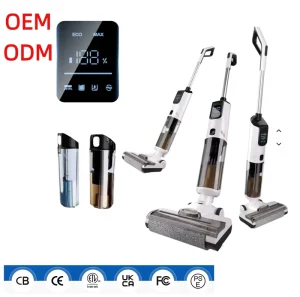 All In One Household Sweeping Robot Wet Dry Vacuum Cleaner HEPA Filter Brushless Motor 30 60min Runtime Automatic Floor