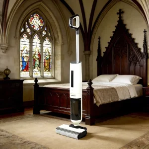 All-in-One Self-Cleaning Wet/Dry HEPA Floor Vacuum Cleaner with Sensor