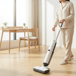 All in One Wet and Dry Self Cleaning Mop Vacuum Cleaner with HEPA Filtration and LED Lights