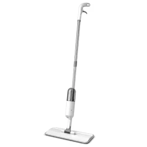 Aluminum Alloy Pole One-Touch Spray Microfiber Slim Flat-Head Spray Mop for Home Floor Cleaning