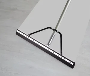 Aluminum Frame Floor Cleaning Squeegee with Rubber and Plastic Handle for Household Commercial and Industrial Use