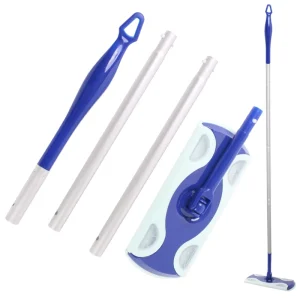 Aluminum Handle Disposable Nonwoven Cleaning Cloth Replaceable Flat Mop Set