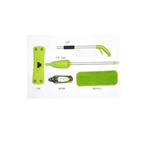 Aluminum-Handle Microfiber Flat Spray Mop