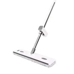 Aluminum Long-Handle Microfiber Water Spray Flat Mop