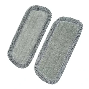 Aluminum Microfiber Mop Head with Washable Pads for Wet and Dry Floor Cleaning