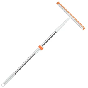 Aluminum Telescopic Swivel Floor Squeegee with 180° Rotation