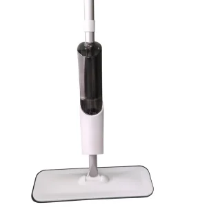 Aluminum Water Spray Mop with 350ml Capacity and Three-Section Rod for Wet/Dry Cleaning