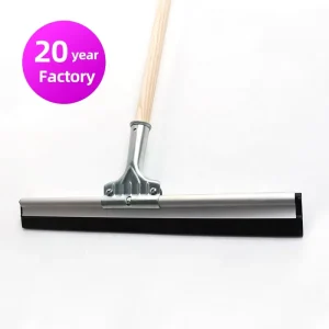Aluminum and Rubber Telescopic Floor Squeegee, Abrasion Resistant, Factory Direct