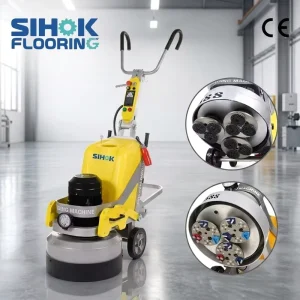 Amoladora De Concreto Planetaria Y Pulidora De Pisos Sin Polvo 220V/380V