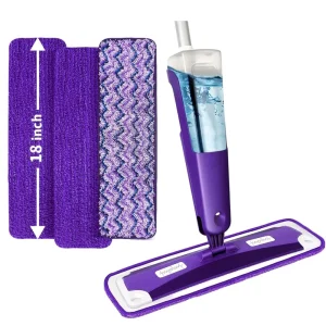 Amz Hot Moplat Home Cleaning Spray Mop Microfiber Cotton Head Desk Aluminum Pole Self Wringer Sustainable Modern Replace