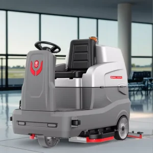 Ares900 Big Industrial Automatic Ride On Floor Cleaning Scrubber Machine for Warehouse Marble PVC Tile Floors