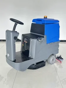 Auto Charging Robotic Electric Floor Scrubber for Municipal Squares and Public Pedestrian Plazas