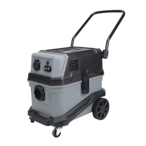Auto-Start Dust Extractor Vacuum Cleaner Wet Dry Industrial Shop Vac with Trolley Cart for Woodworking
