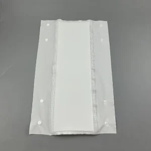 Autoclavable 14*43.5cm 3ply Lint Free Polyester Foam Industrial Flat Cleanroom Dust Mop for Pharmacy Industry