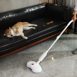 Automatic 360-Degree Spin Mop with Wiper Basket