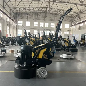 Automatic 7.5KW 520mm Planetary Concrete and Terrazzo Surface Grinder Polisher with Aluminum Alloy Gearbox