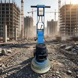 Automatic Concrete Floor Grinder and Polishing Machine with Vacuum, Single Phase, Diamond Grinder, 2.2/1.1KW, 220V