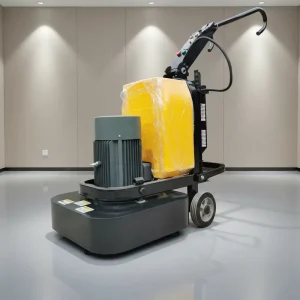 Automatic Concrete Floor Grinder with Engine & Motor-High Efficiency Wet/Dry Floor Polishing Machine