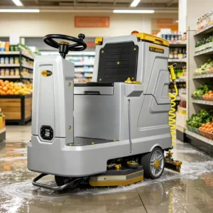 Automatic Driving Lithium Battery Auto Suction Floor Scrubber ST-X600 Commercial Ride on Floor Scrubber