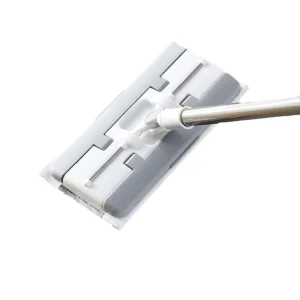 Automatic Flat Mop with Reusable Cleaning Pads for Hardwood Floor Maintenance