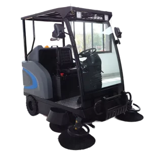 Automatic Indoor Industrial Ride-on Floor Scrubbing Machine with Electric Brush Motor