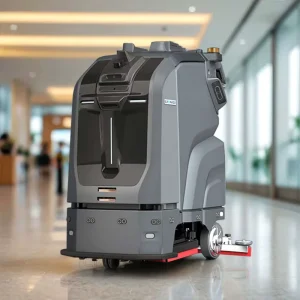 Automatic Industrial Robot Floor Scrubber with Electric Vacuum, Mopping, and Sweeping