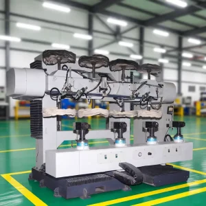 Automatic Metal Polisher and Deburring Grinding Machine for Sanitary Ware Parts and Brass Hardware