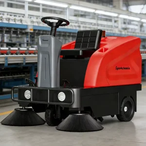 Automatic Ride-On Electric Road and Floor Sweeper Machine, Durable, Manufacturer Factory