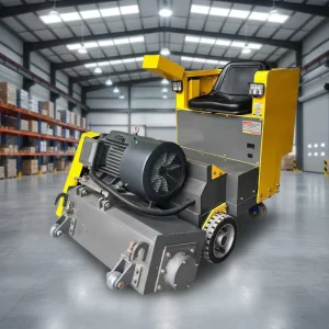 Automatic Ride on Road Milling Machine Asphalt & Concrete Scarifier & Engine Powered Grinder with Vacuum for Sale