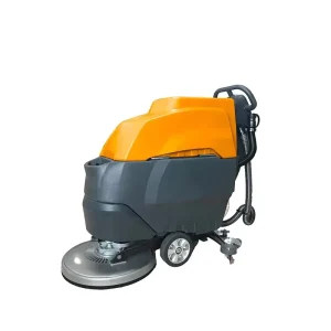 Automatic Spin-Brush Commercial Walk-Behind Floor Scrubber Machine