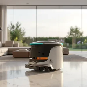 B100 Commercial Floor Cleaning Robot 6-in-1 Sweep Scrub Vacuum Dust Mop Disinfect Self-Cleaning App-Controlled