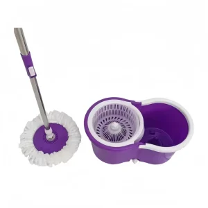 BENHENG Easy Clean Microfiber Eight Magic Spinning Mop With Roller Plastic Dryer Bucket for Household Cleaning
