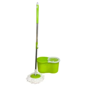 BENHENG Stainless Steel Deluxe 360 ROTATED Twist Mop Bucket