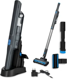 BH 608 Stick 200W Power 0.4L Capacity 40 Mins Runtime Handheld Stick Vacuum Cleaner