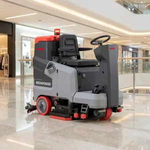 BISON Commercial Ride on Floor Scrubber Sweeper Auto Scraping Cleaning Machine for Ceramic Tile Marble