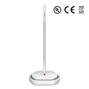 BOOMJOY Cordless Electric Spin Mop and Bucket Set Hand Free Self Cleaning Electronic Scrubbing Mop 360 Rotating Power Lazy Mop