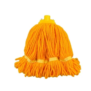 BSCI Highly Absorbent Microfiber Wet Mop Head with Plastic Head