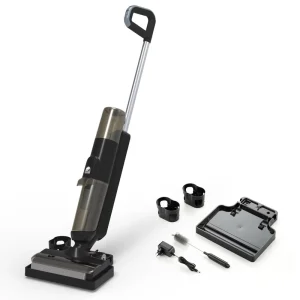 BSCI Multi functional Vertical Handheld Wet And Dry Self Cleaning Floor Washer 3 Gear Adjustment Cleaner Rechargeable Wireless