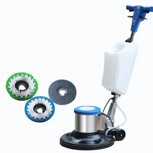 Baichao Walk Behind Electricity Cold Water Cleaning Clean in Place Commercial Rubber Electric Floor Sweepers