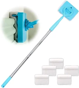 Baseboard & Molding Cleaning Tool Dust Mop With Long Handle
